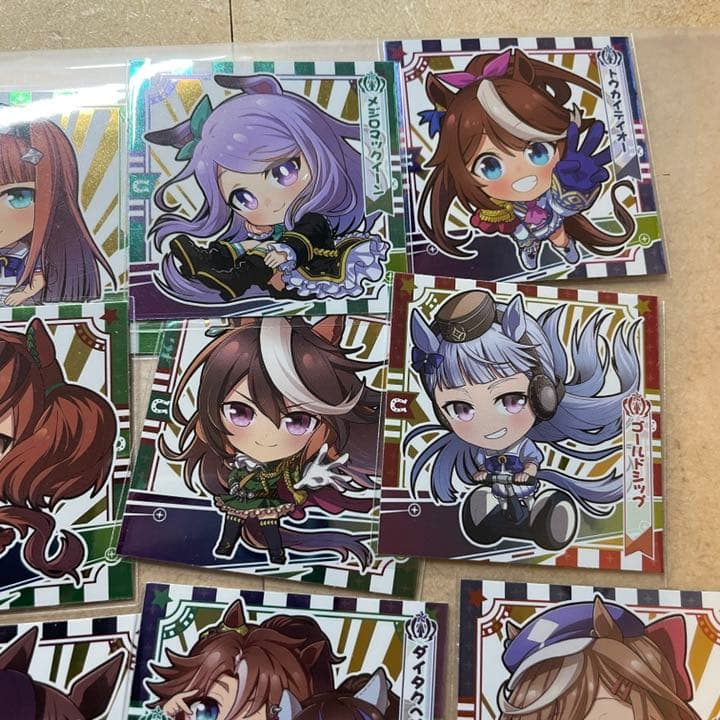 ウマ娘　プリティーダービーグミ　シール　コンプリート　全20種　コンプ