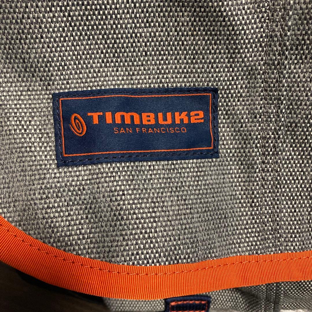 TIMBUK2 メッセンジャーバッグ グレー/オレンジ