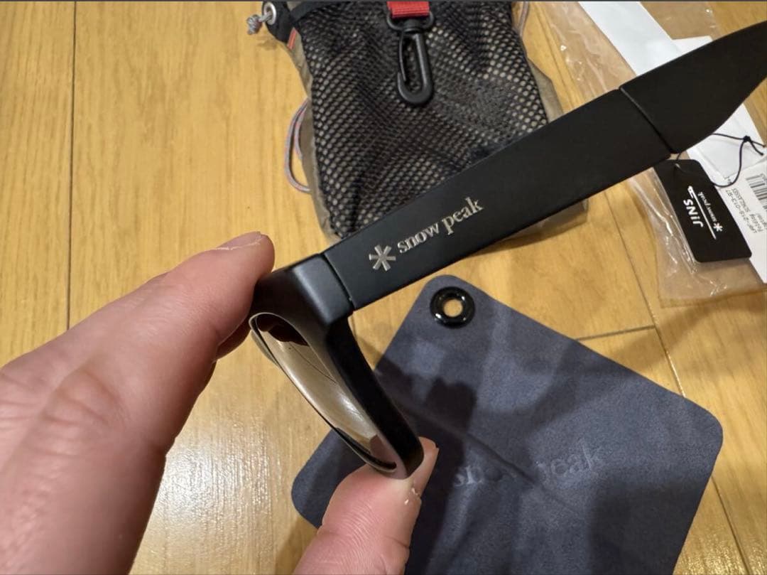 初代 JINS ×  Peak スノーピーク サングラス 新品デッド