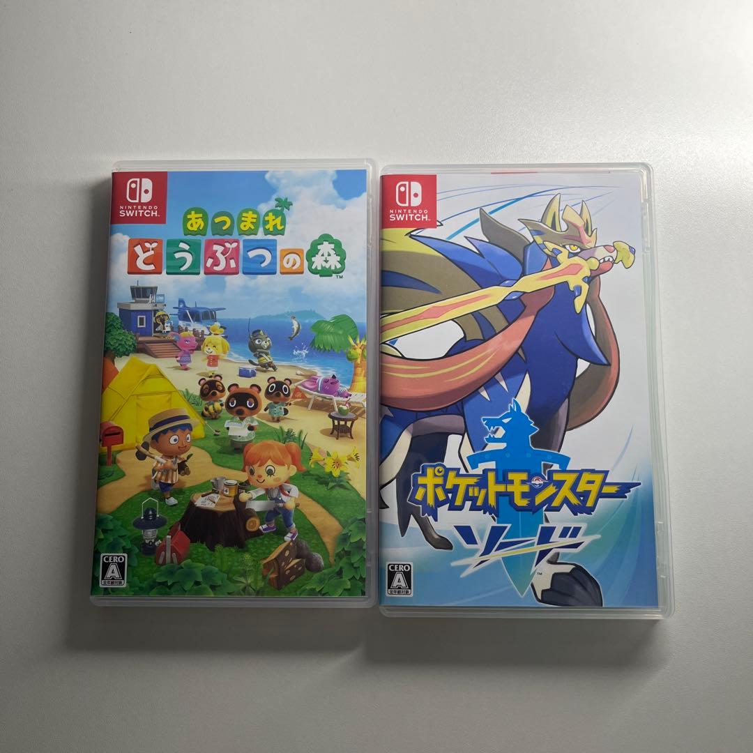 あつまれ どうぶつの森 & ポケモン ソード セット