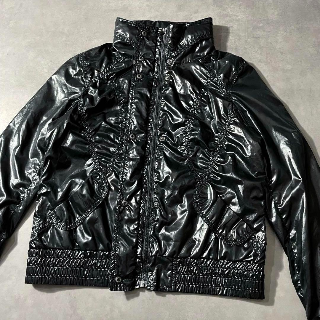 00s old UNIQLO coating military y2k 短丈
