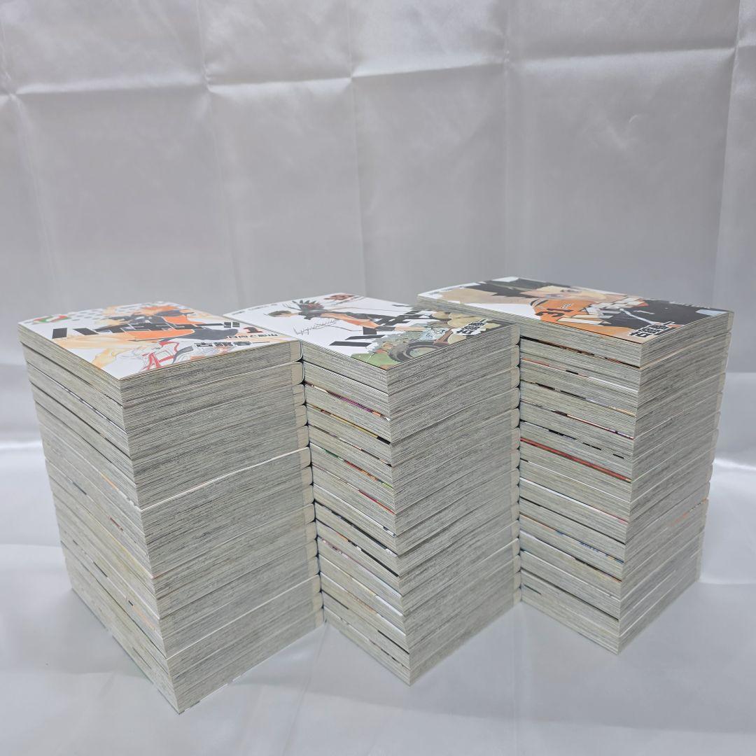 ハイキュー 全45巻セット[完] 全巻簡易クリーニング済み/H02