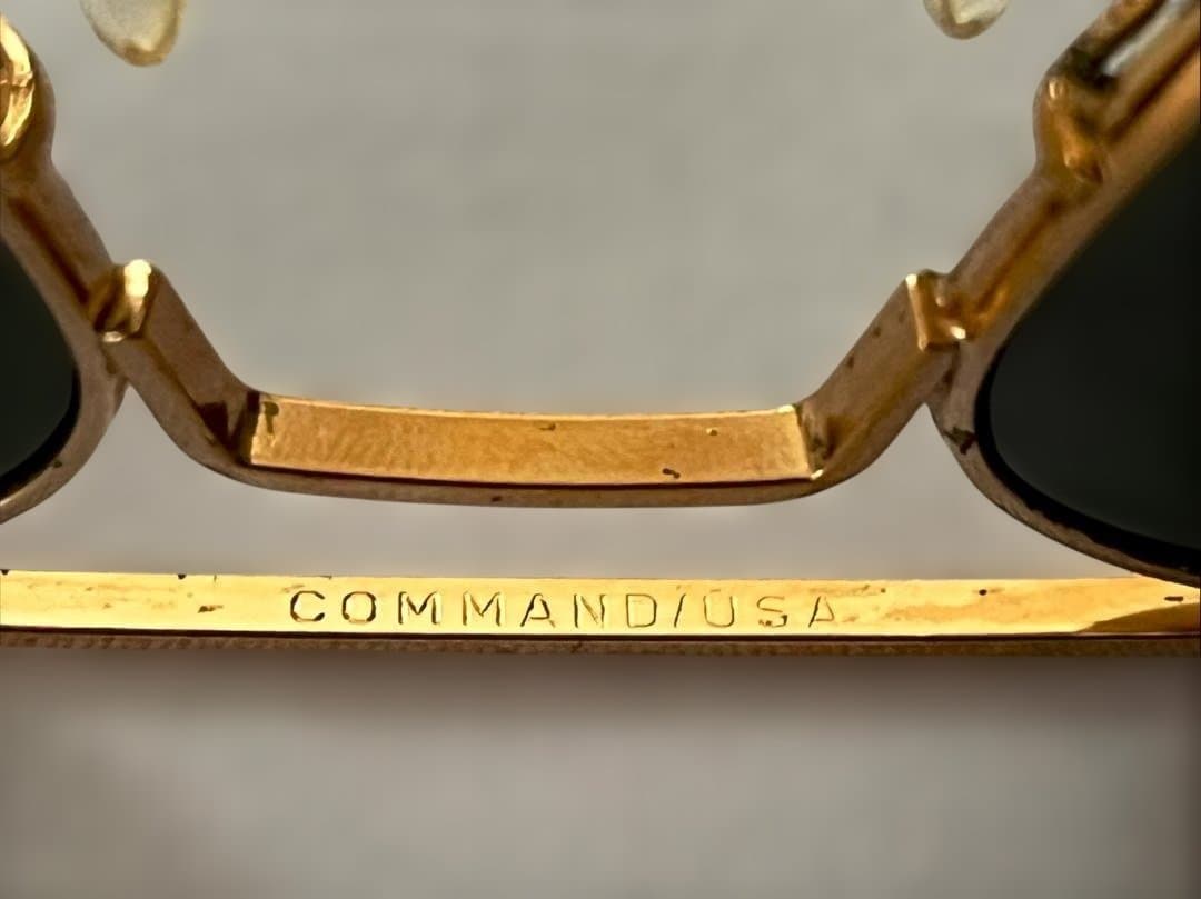◆②米軍 COMMAND/USA パイロットサングラス ヴィンテージ