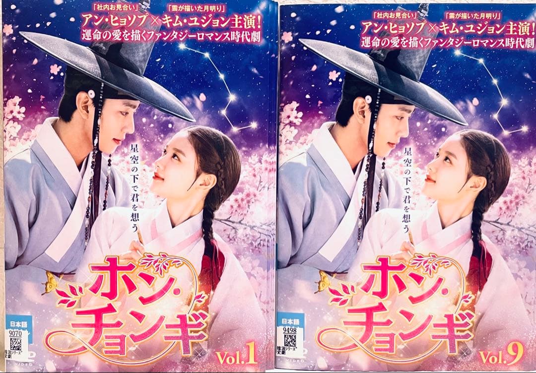 ホン・チョンギ　【全16巻】　レンタル版DVD 全巻　アン・ヒョソプ　韓国