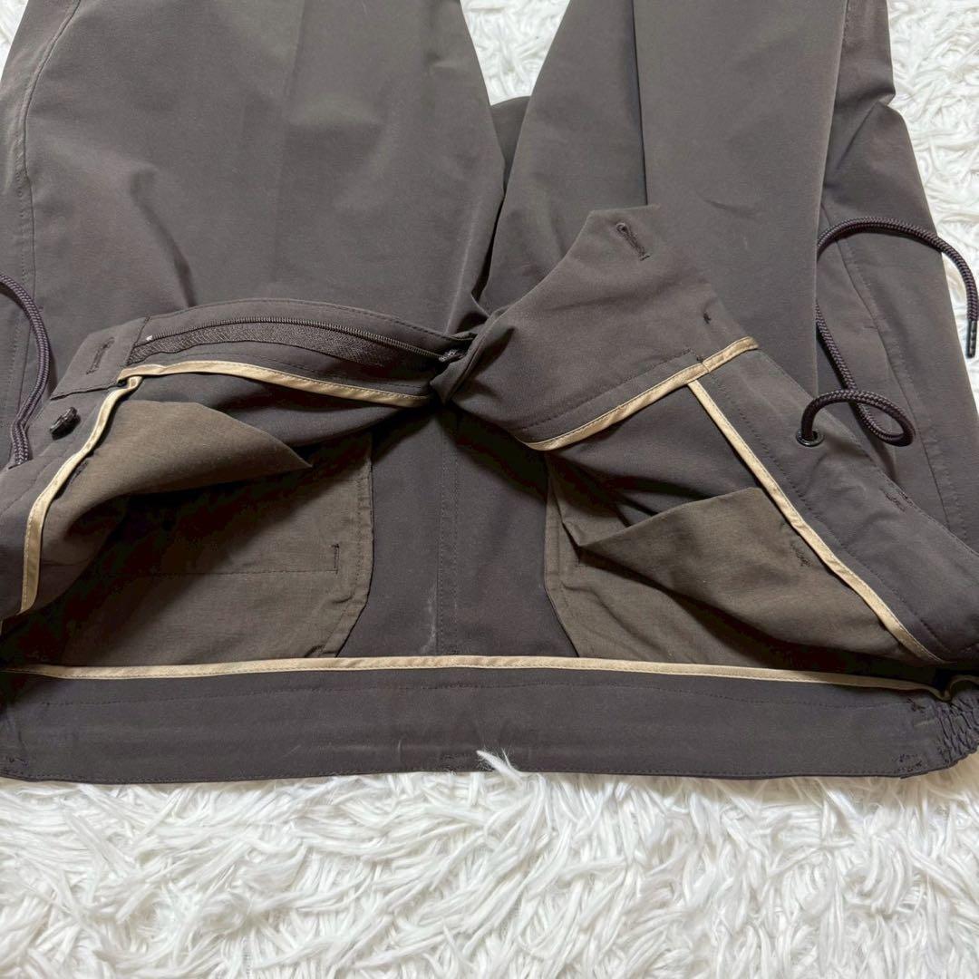 【美品】ナノユニバース　トラベルスーツ　セットアップ　ダメリーノ　高伸縮XL