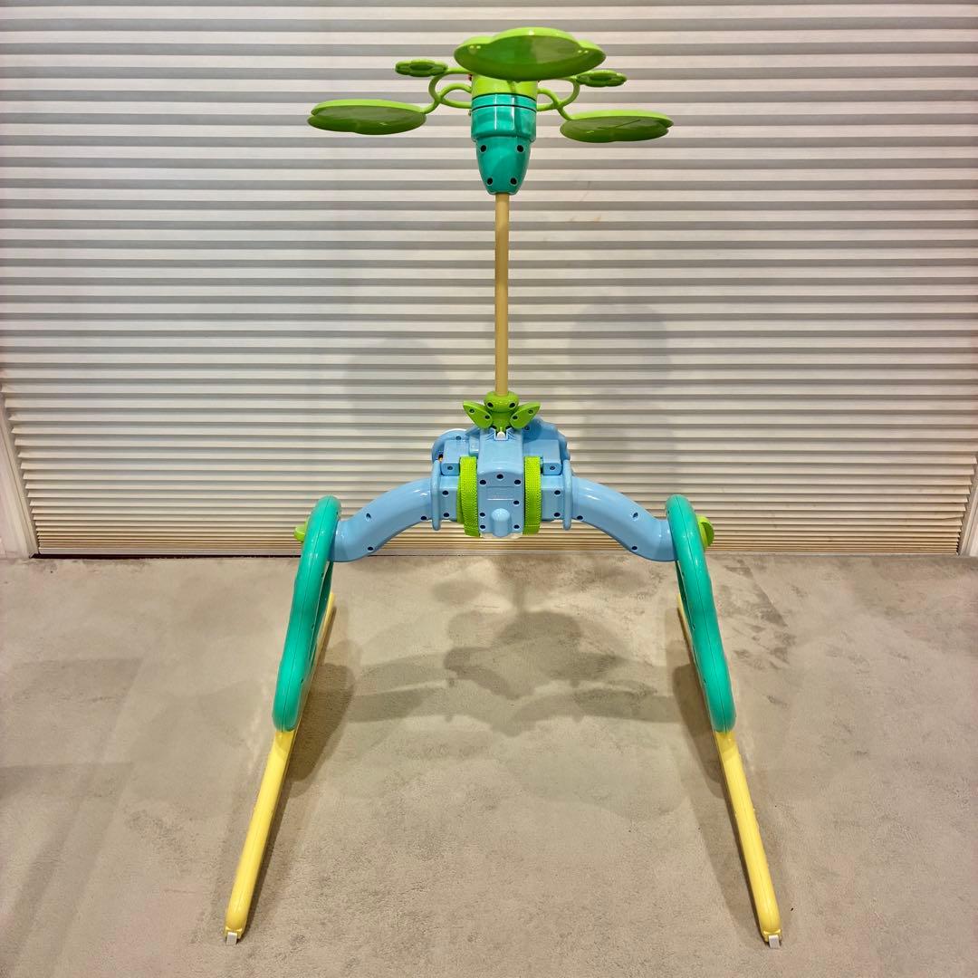 欠品なし 美品 くまのプーさん 回転6wayジムにへんしんメリー プーメリー
