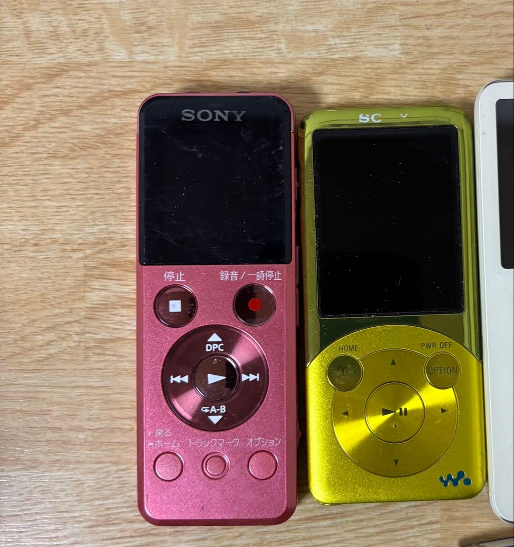 Sony ウォークマン & Apple iPod 7個セット