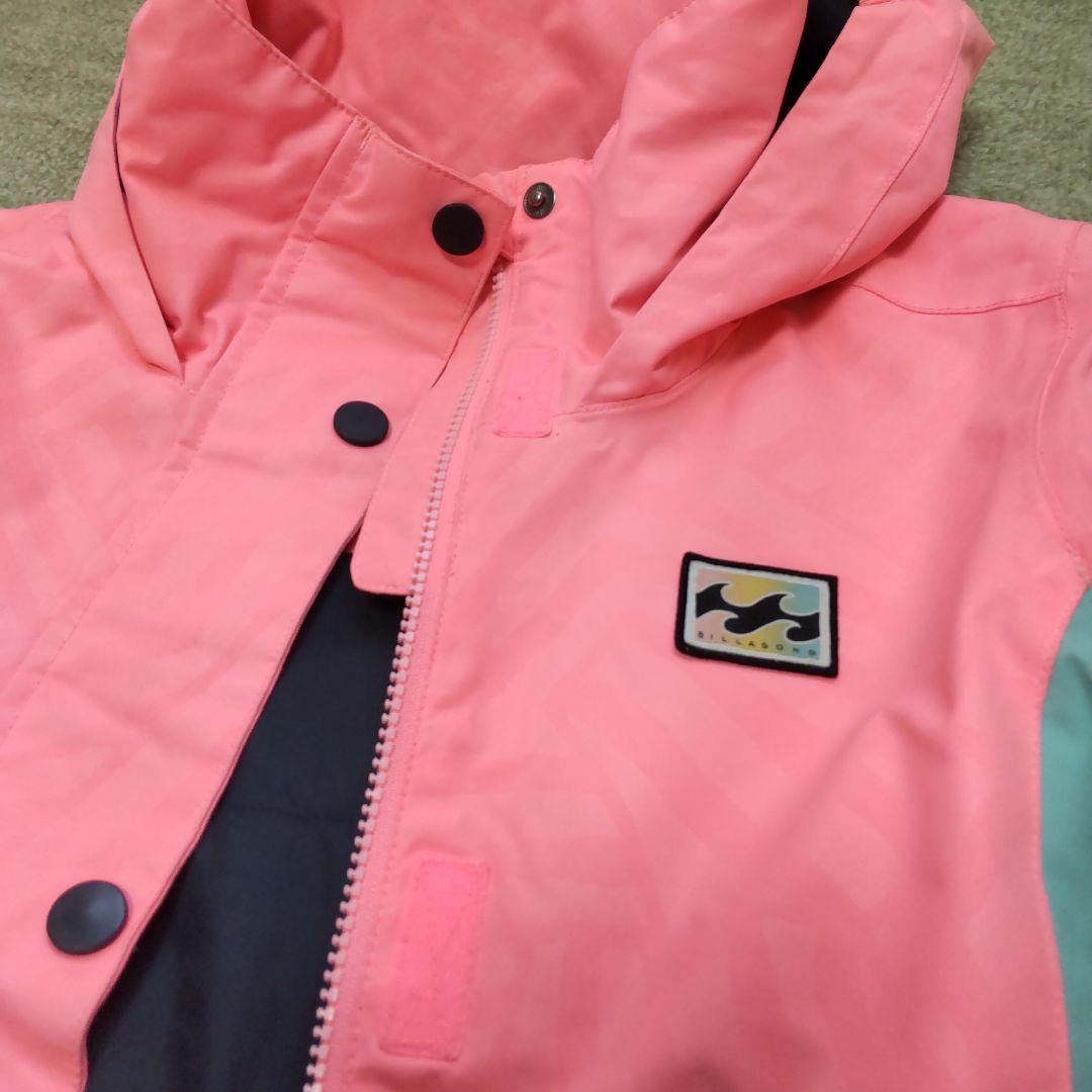 BILLABONG スキーウェア ピンク ネイビー 140cm 子供用