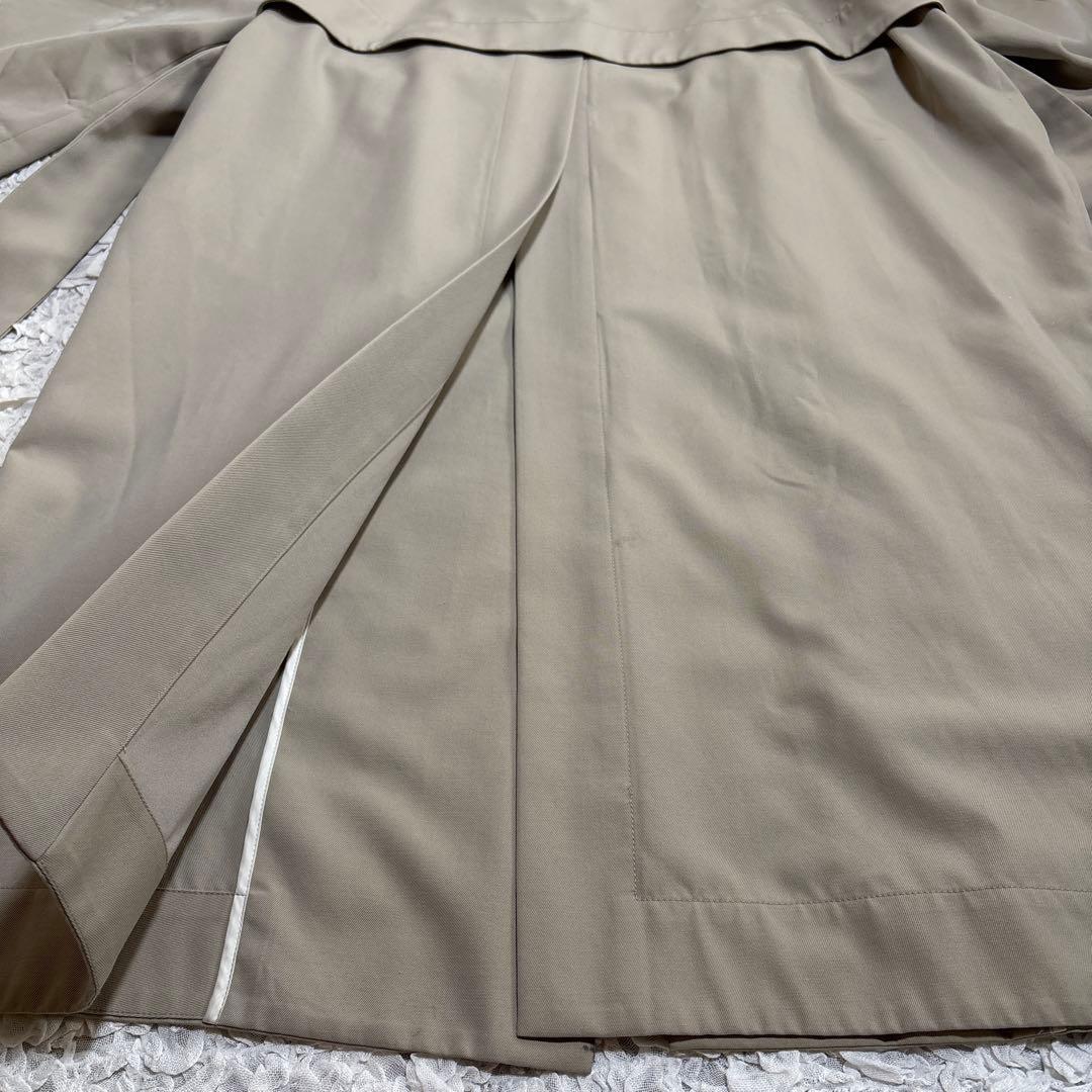 トゥデイフル 4.9万円　スタンドカラー ロング トレンチコート　ベルト付き