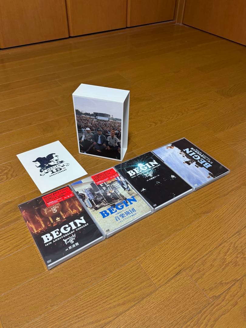 BEGIN 15周年記念ライブDVDボックス