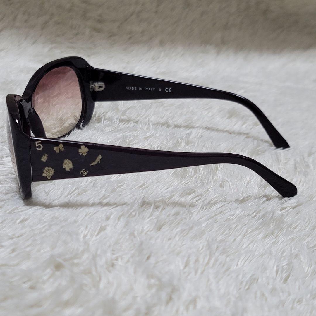 美品✨CHANEL シャネル サングラス ココマーク アイコン クロス ケース付