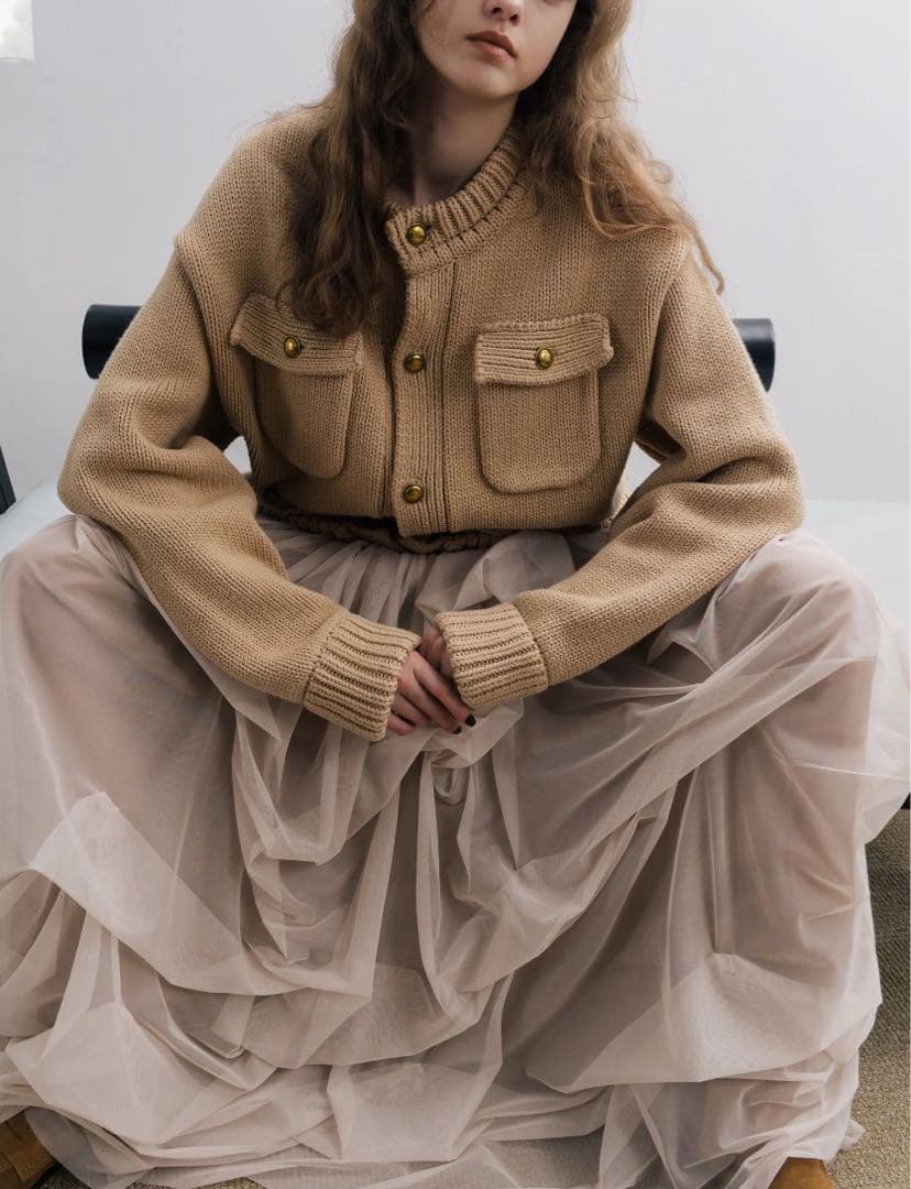 おろしぽんず THE TOE Residenz Knit Cardigan
