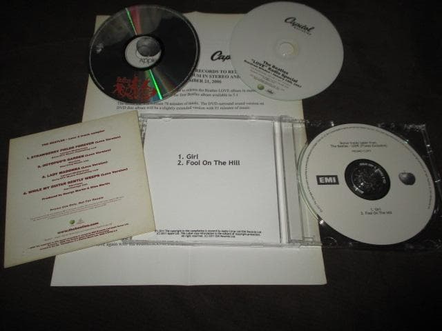beatles love (VERY RARE SET!! 送料込)