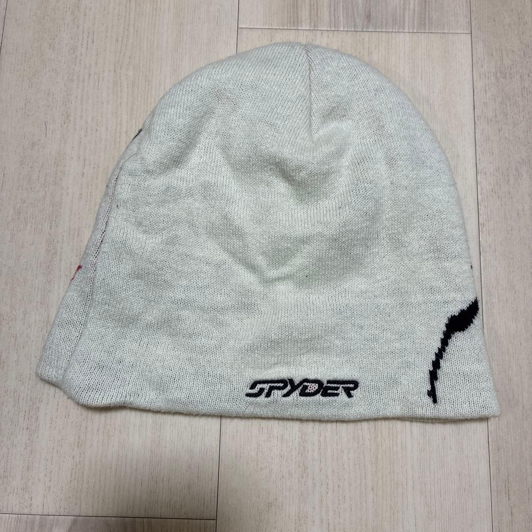 Supreme spyder beanie ステッカー付き