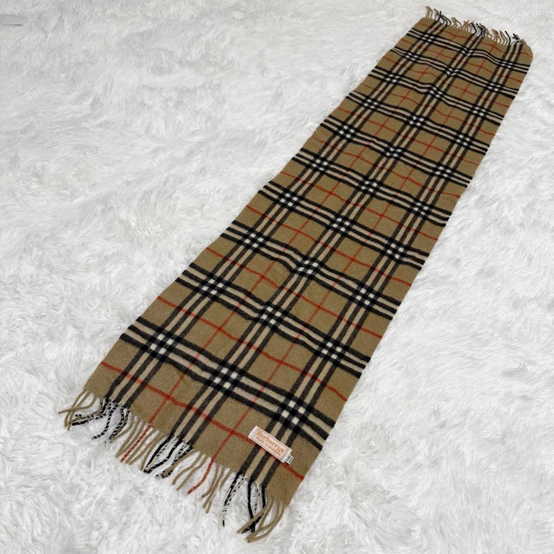 Burberry バーバリー　カシミヤ100% マフラー　ストール