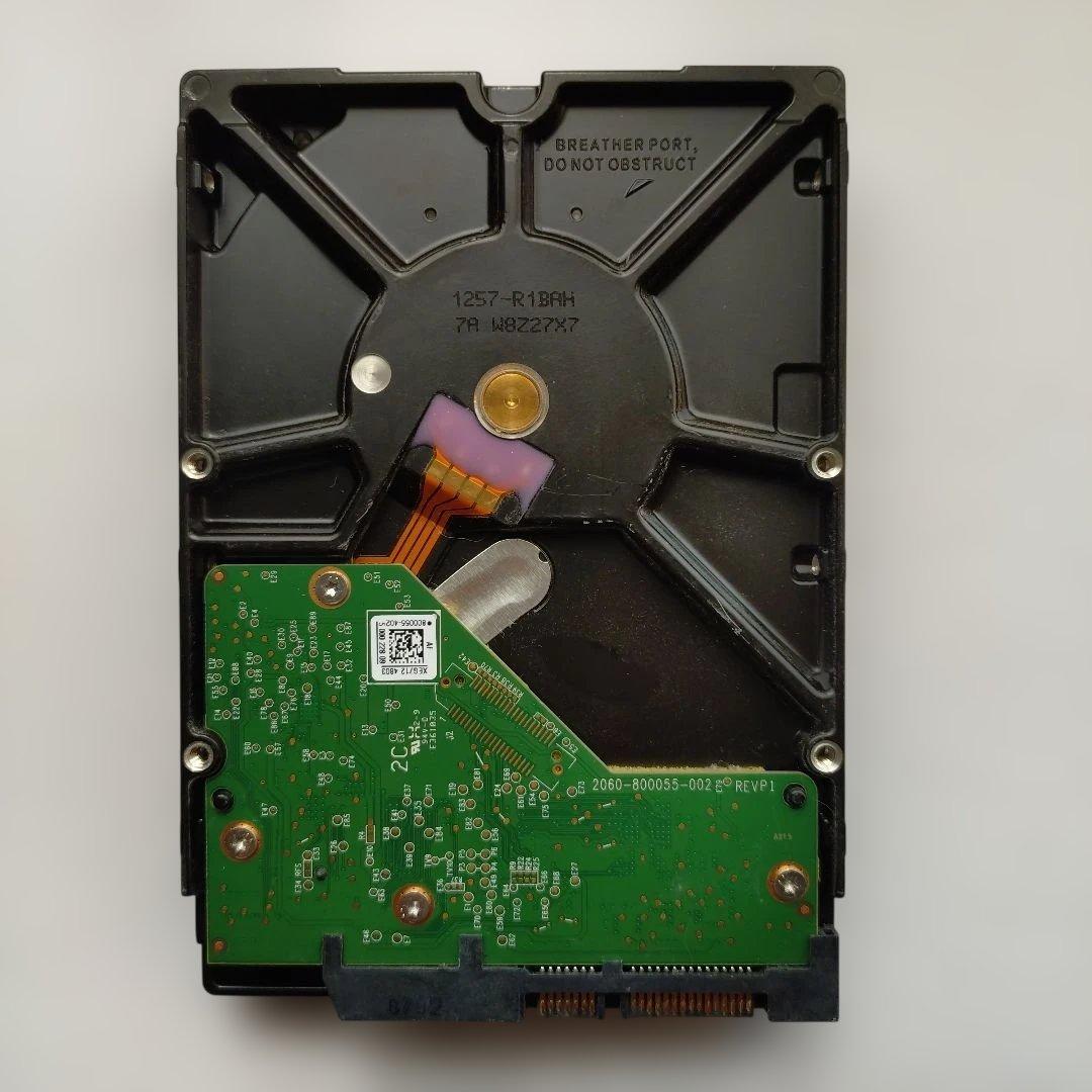 WesternDigital 4TB 3.5インチ内蔵型HDD WD40EURD