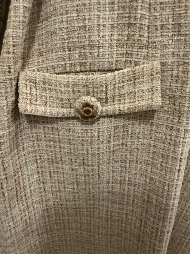 MARY QUANT ベージュ ワンピース