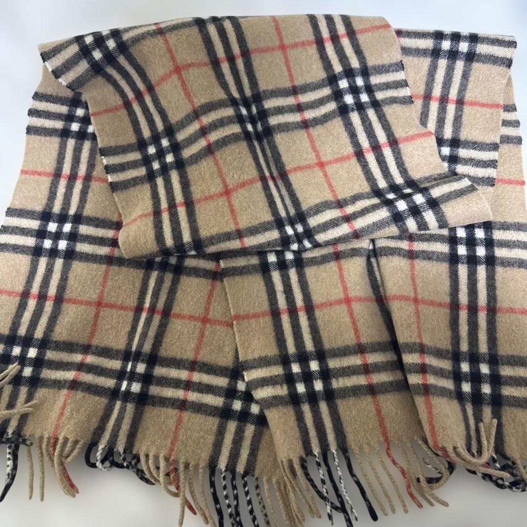 BURBERRY LONDON ノバチェック　カシミヤ100% マフラー