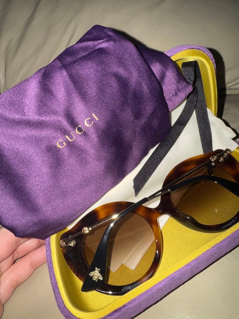 GUCCI GG0061S キャットアイサングラス