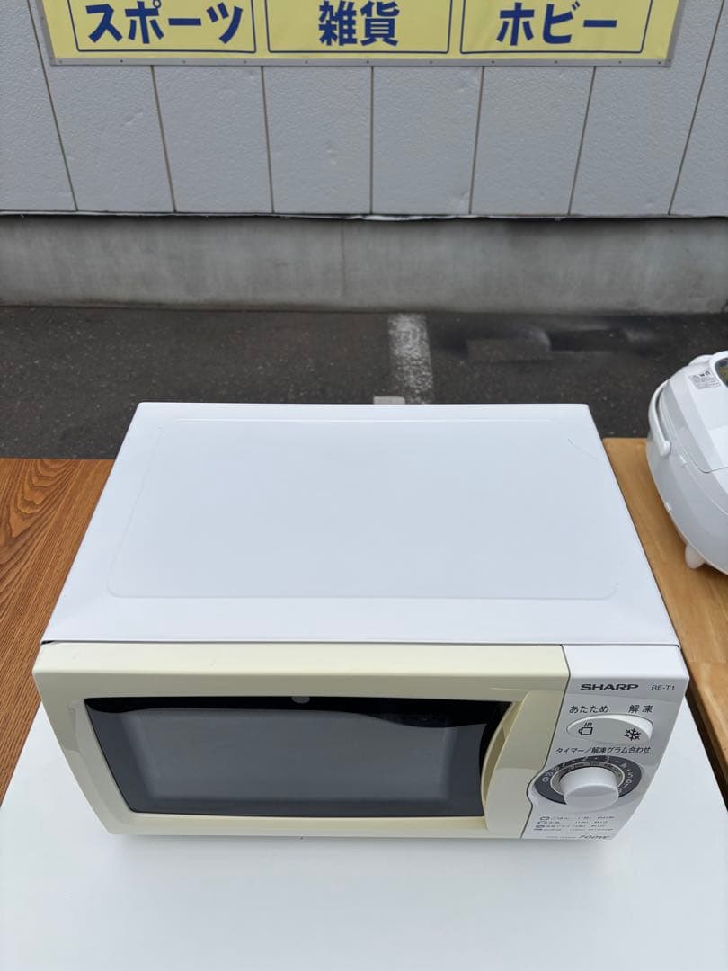 SHARP シャープ 電子レンジ RE-T1-W5 2013年製
