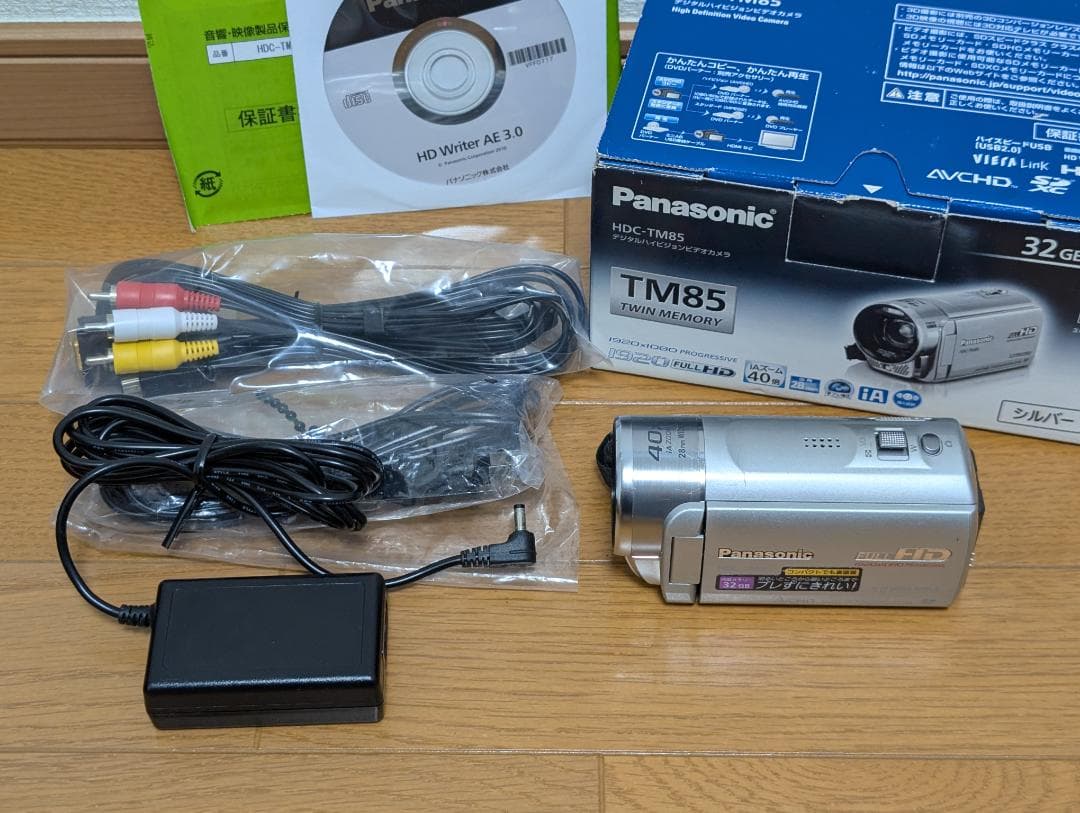 Panasonic HDC-TM85 ビデオカメラ 動作品