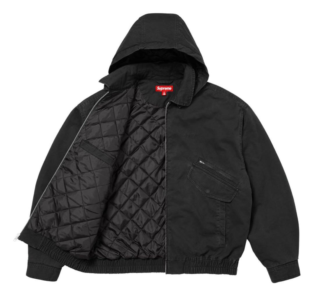 ジャケット・アウター Supreme Hooded Utility Jacket Black