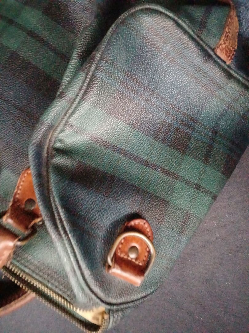 T*様 POLO RALPH LAUREN ラルフローレン ボストンバッグ チェ