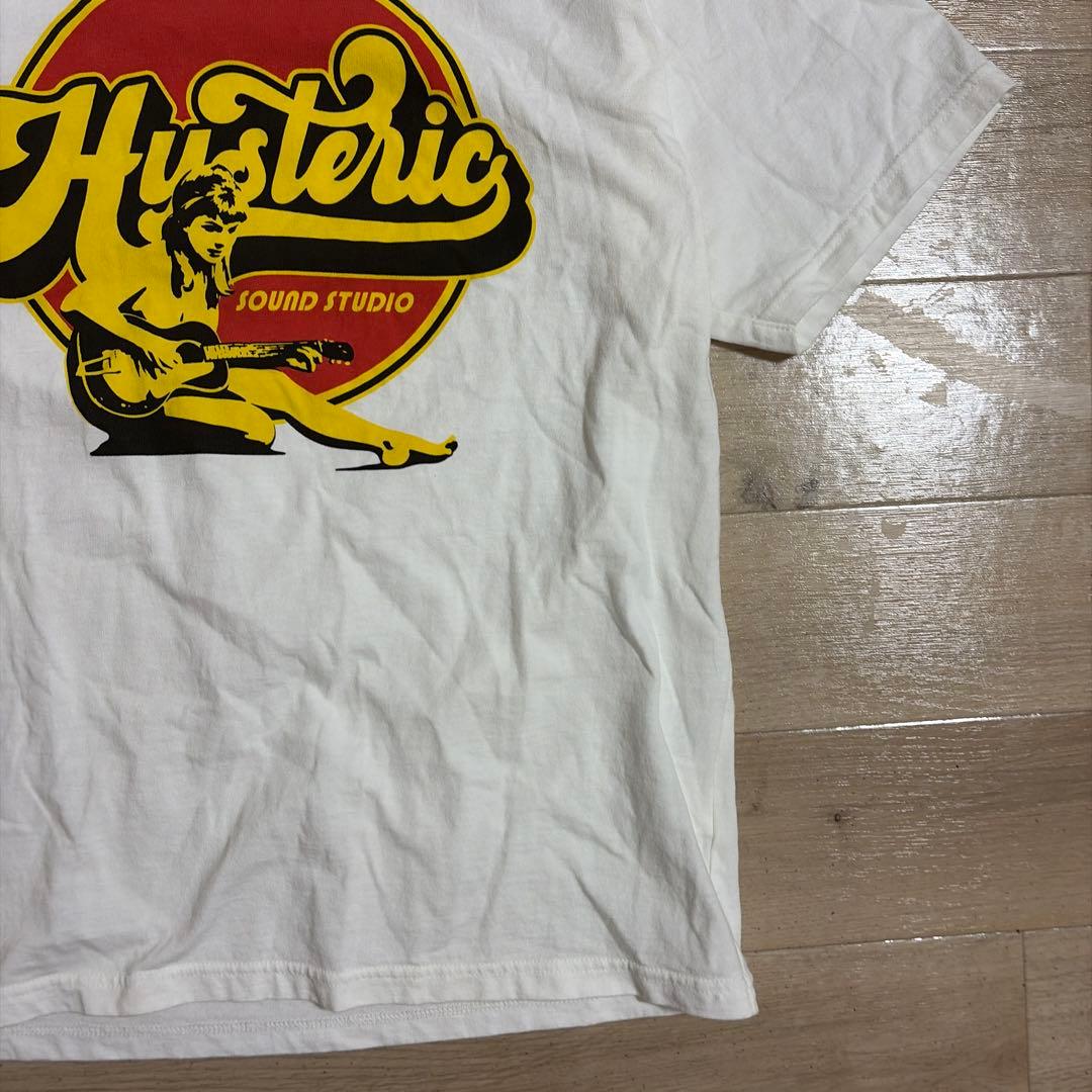 HYSTERIC GLAMOUR ヒステリックグラマー プリントTシャツ L 白