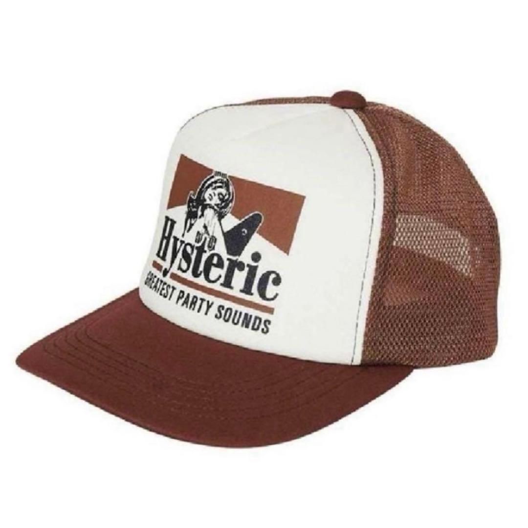 HYSTERIC GLAMOUR GUITAR GIRL メッシュキャップ