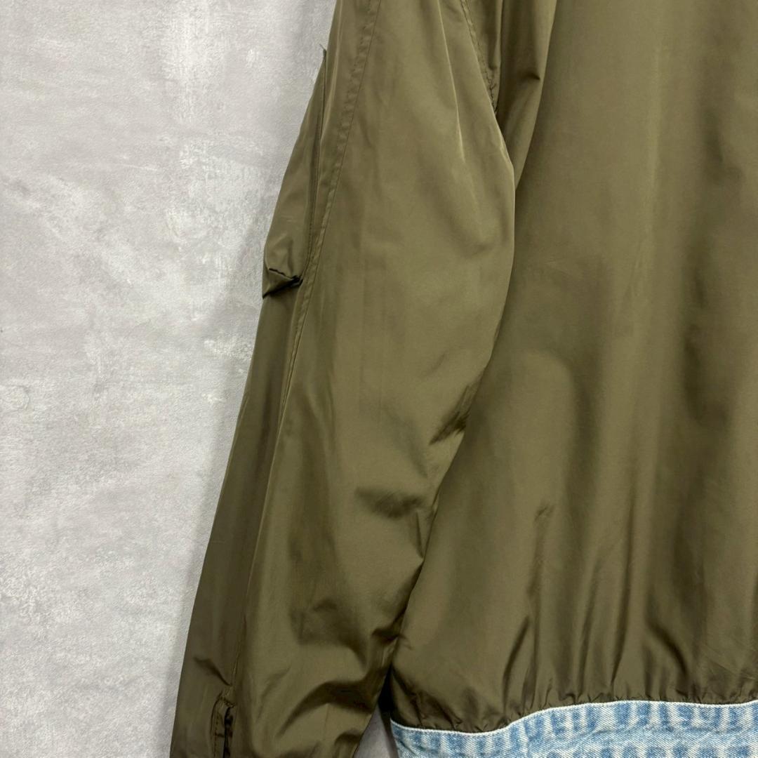 ZARA MAN MA-1型 デニム ドッキングブルゾン ザラ N2494