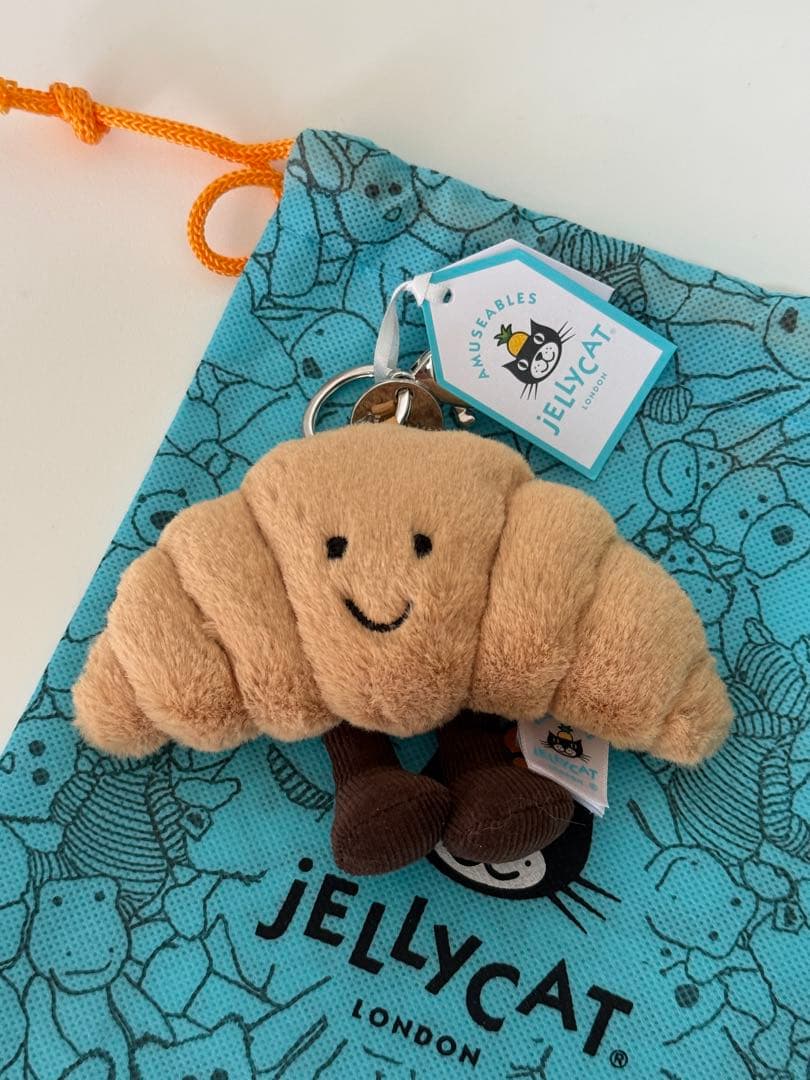 ぬいぐるみ Amuseable croissant bag charms