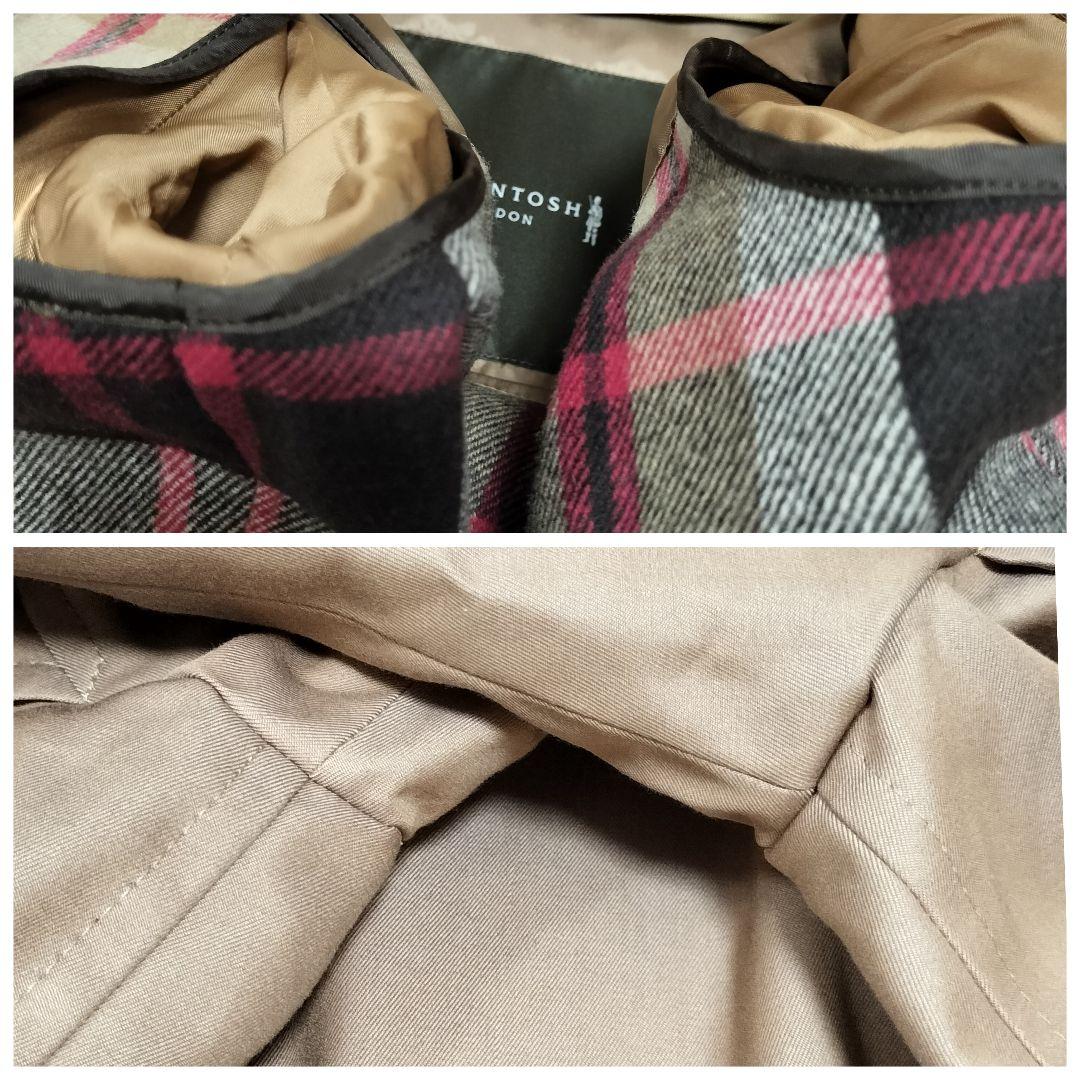 MACKINTOSH LONDON トレンチコート ライナー付 L 2ウェイ