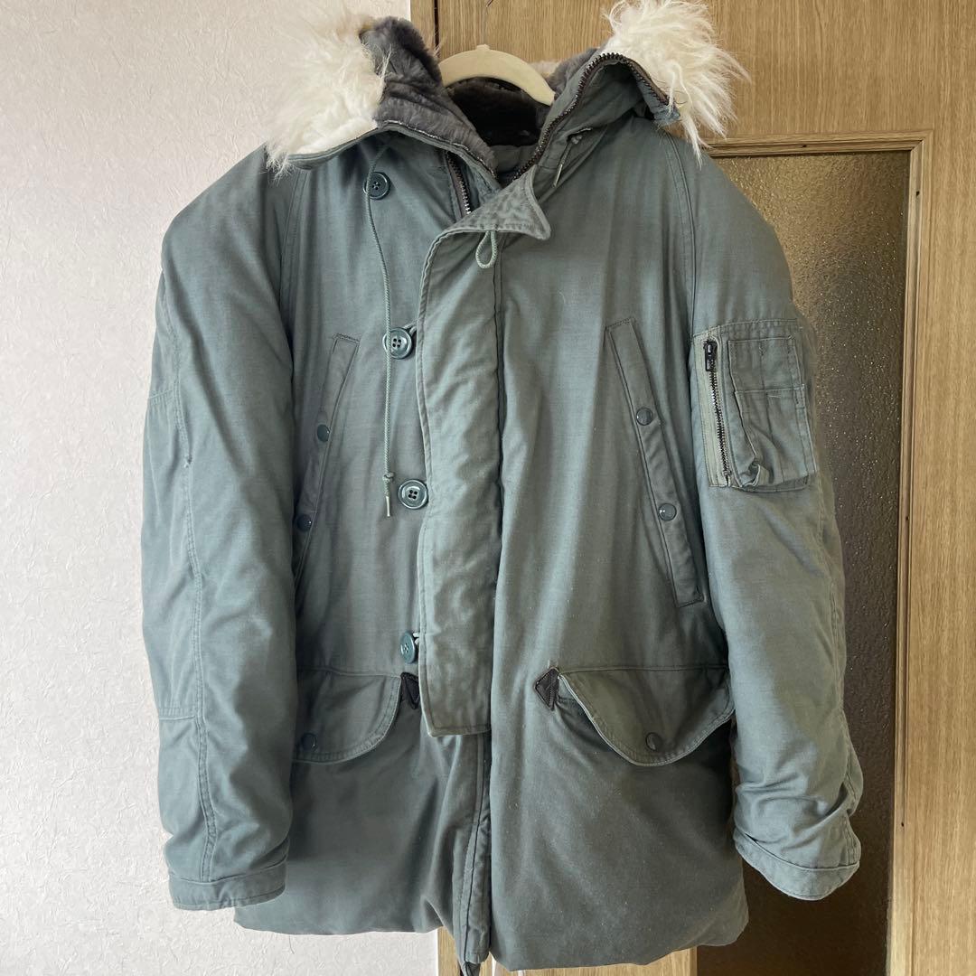 81年製 N3Bミリタリー ジャケット ファー付き N2B モッズコート