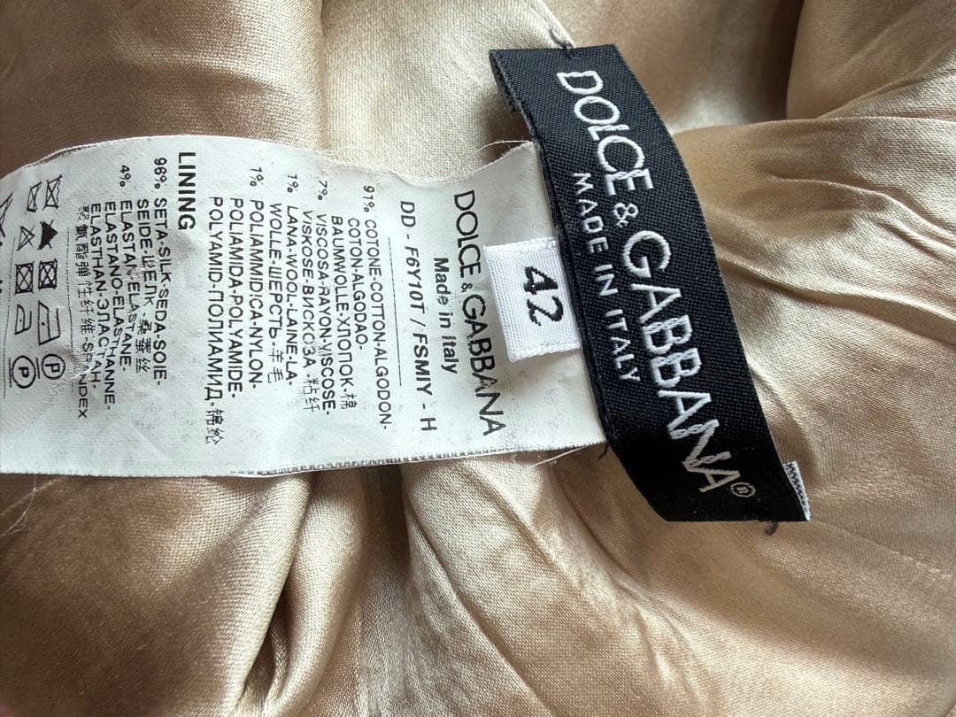 Dolce & Gabbana ノースリーブワンピース 42