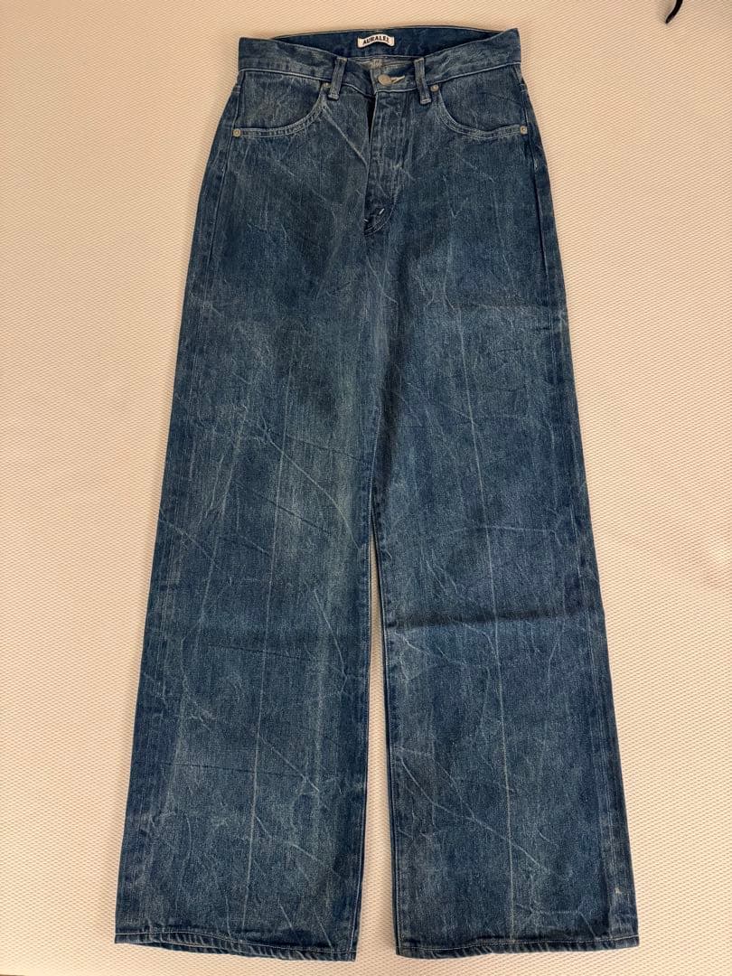 パンツ 23SS SELVEDGE FADED LIGHT DENIM PANTS 0