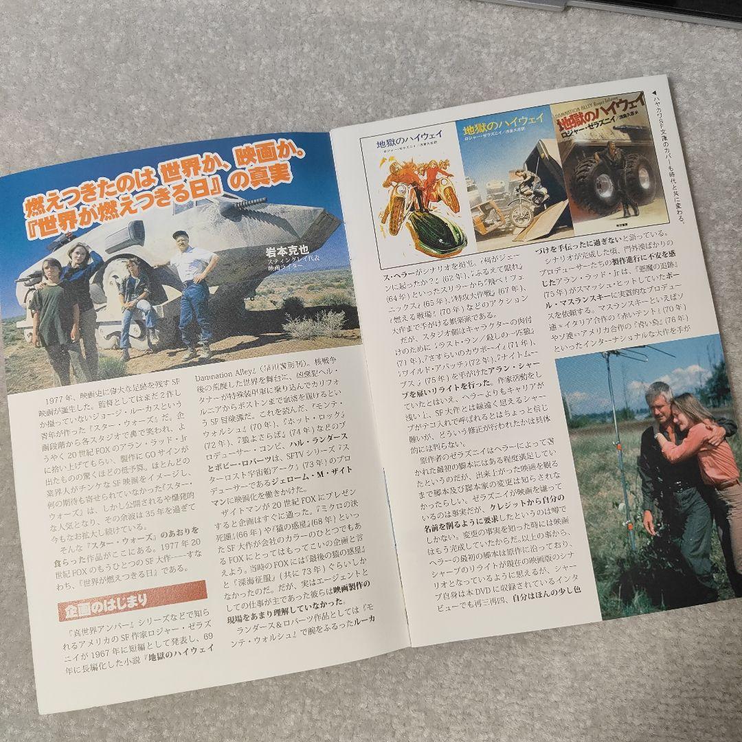 世界が燃えつきる日　SURVIVAL RUN 特別版 DVD 希少