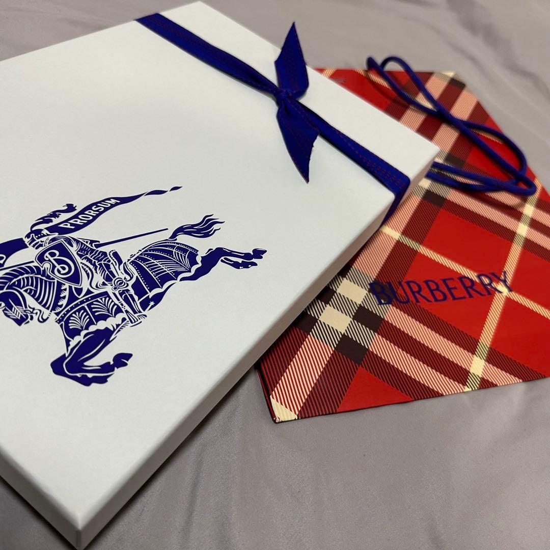 Burberryカシミヤ100%チェックマフラーシュガーピンク 未使用