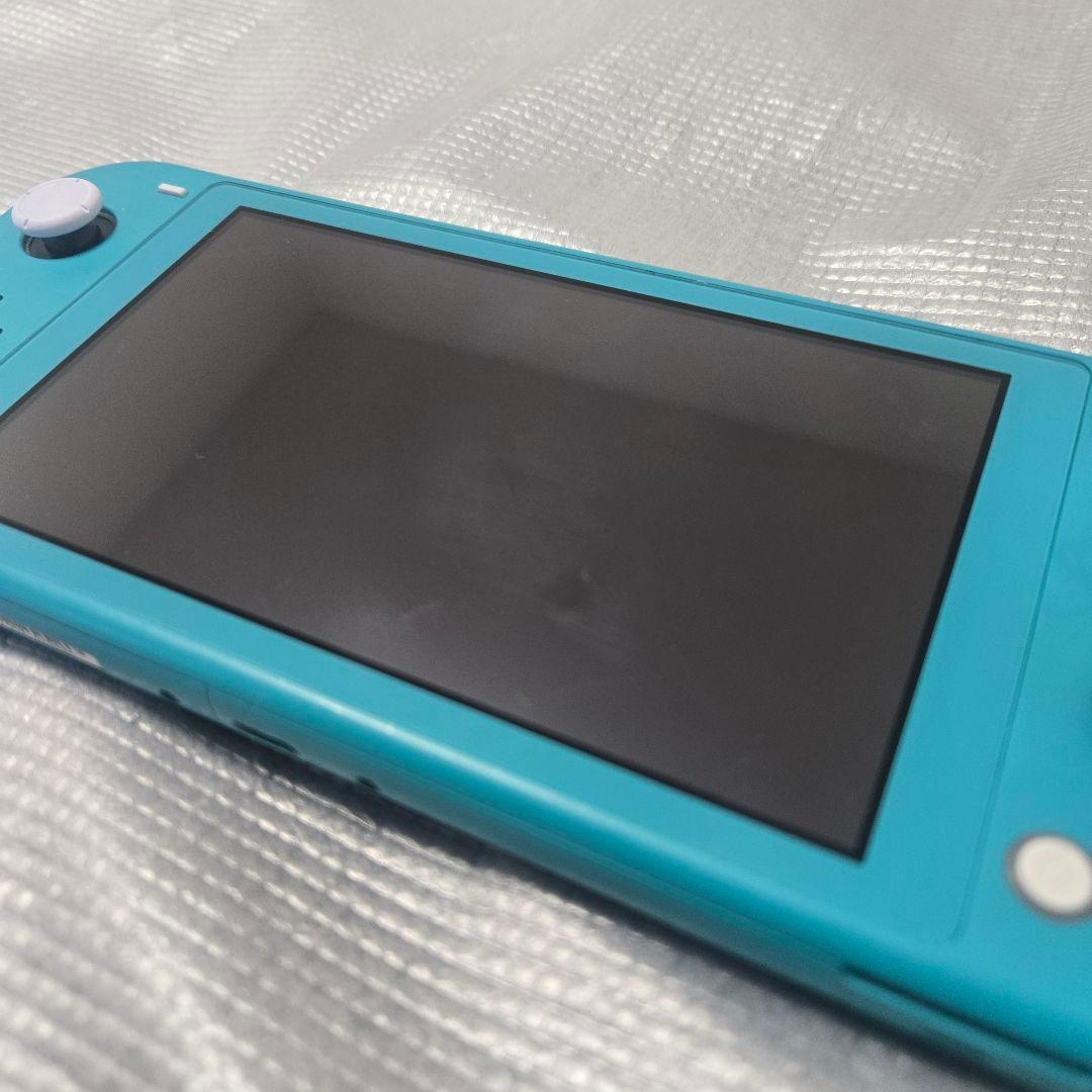 液晶美品 Nintendo switch lite ブルー