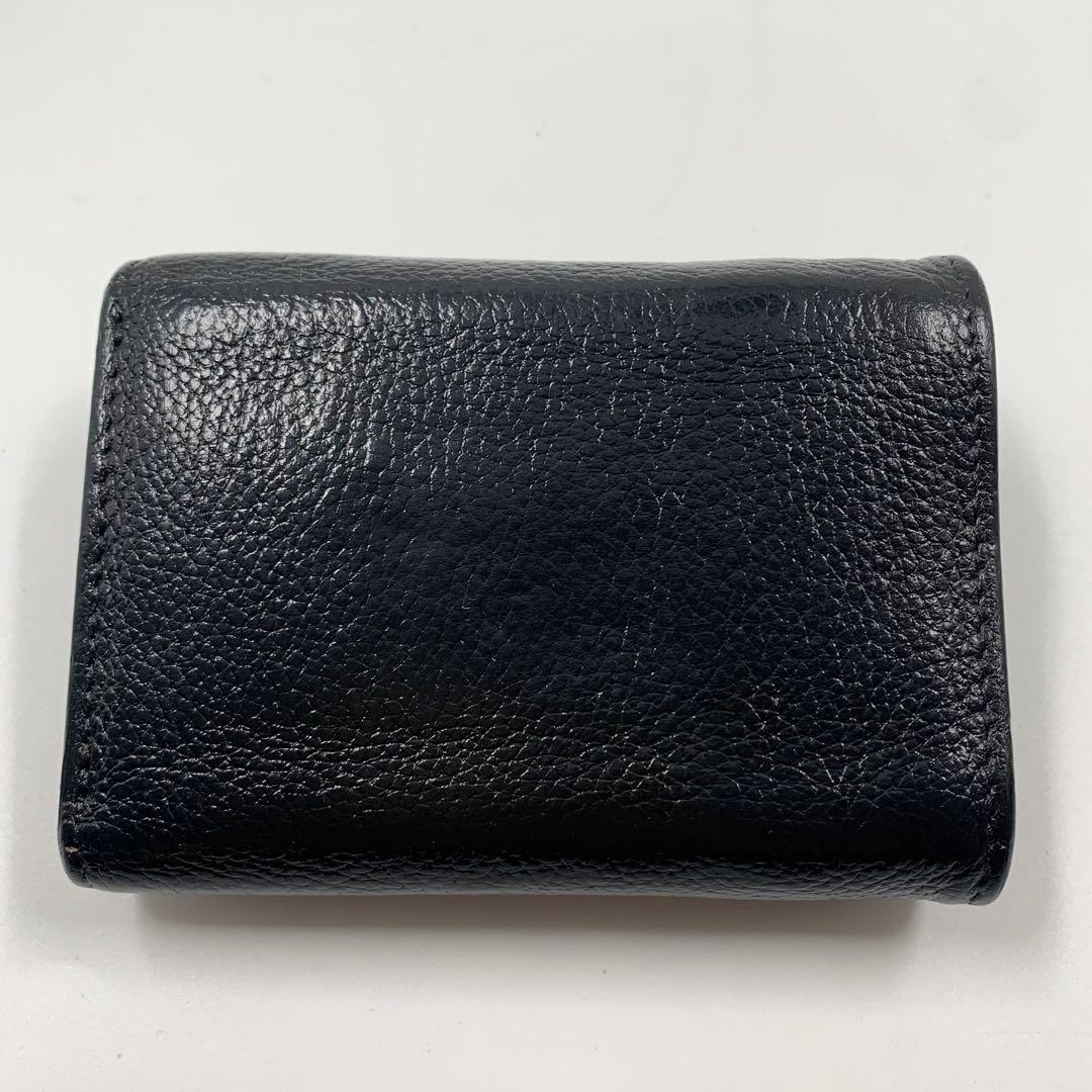 【✨美品✨】プラダ シャイン 三つ折り財布 ヴィッテロダイノ 黒 IC内蔵