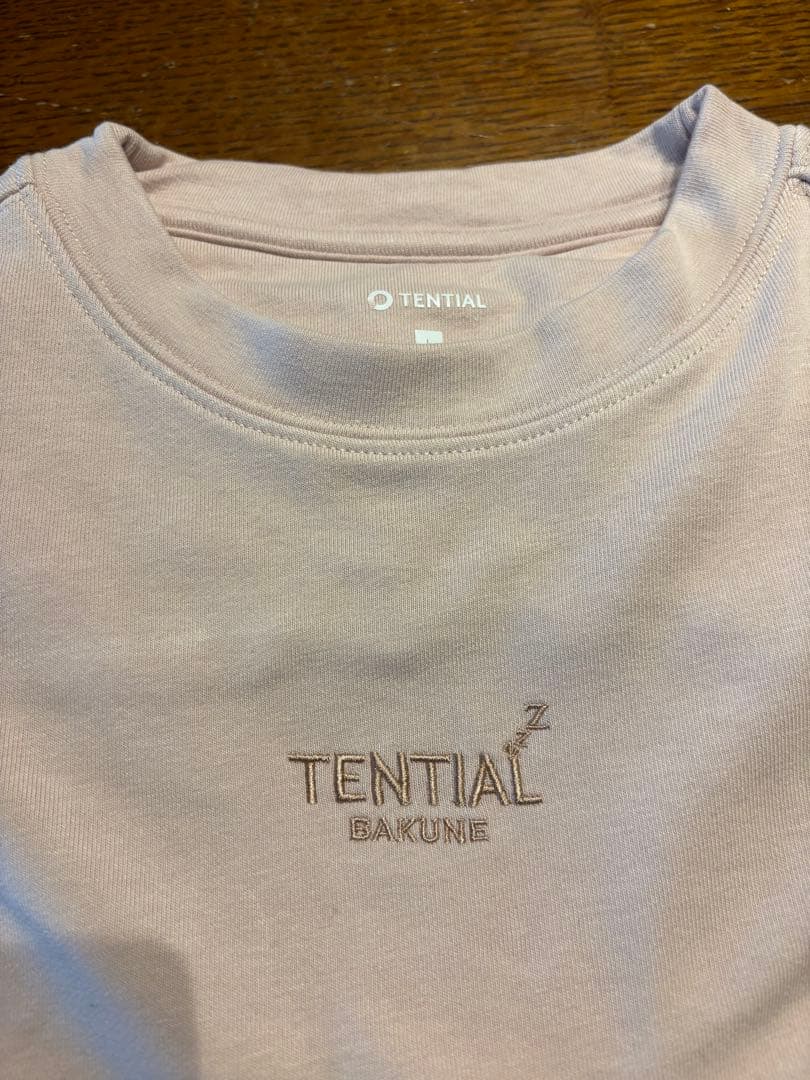 TENTIAL ピンク 裏起毛長袖パジャマ Lサイズ