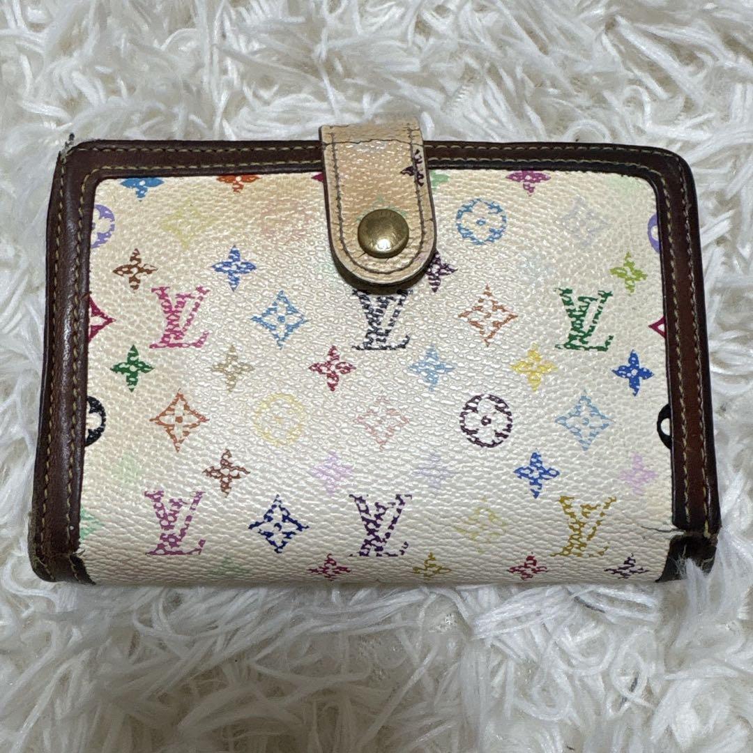 Louis Vuitton モノグラムマルチカラー ブロン 二つ折り財布