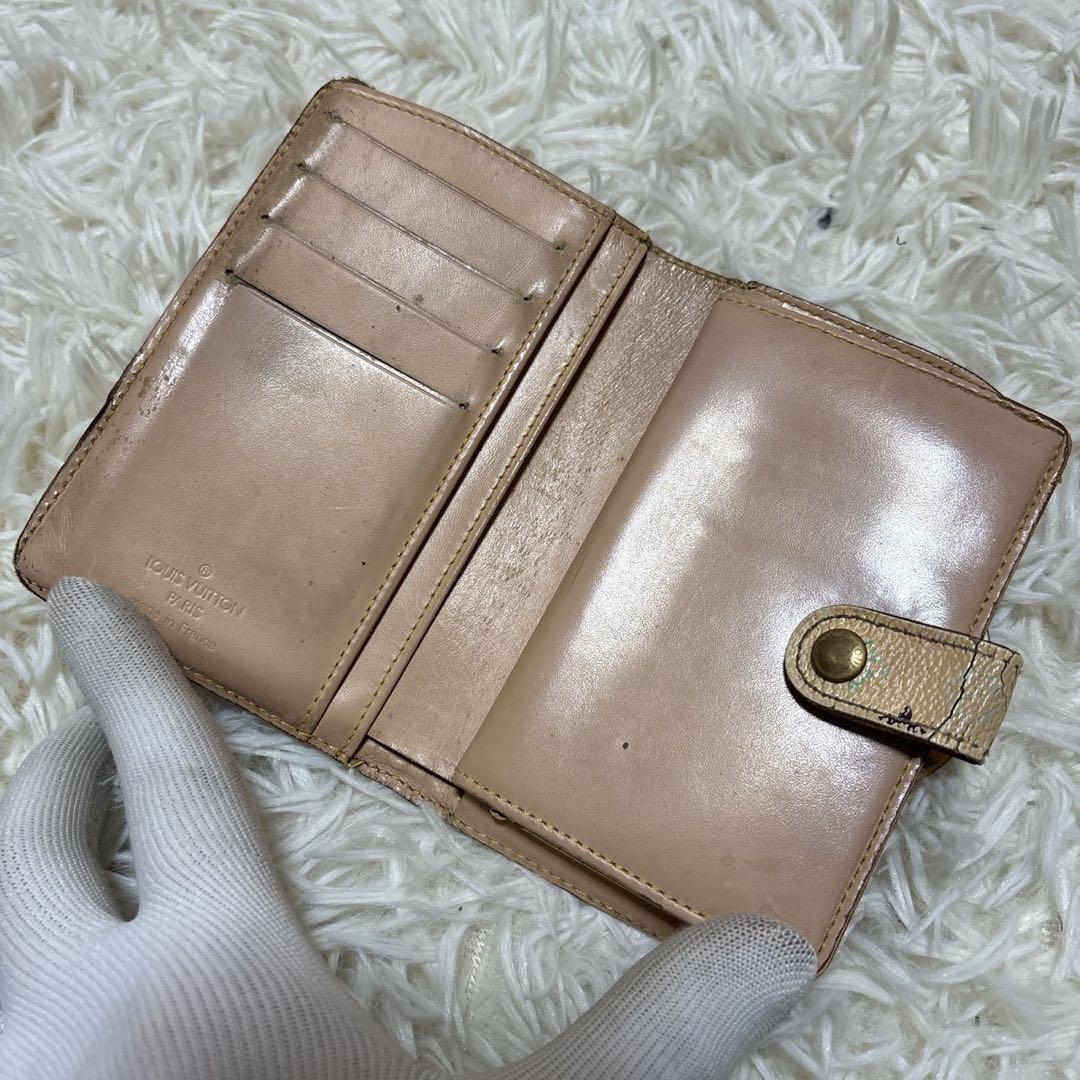 Louis Vuitton モノグラムマルチカラー ブロン 二つ折り財布