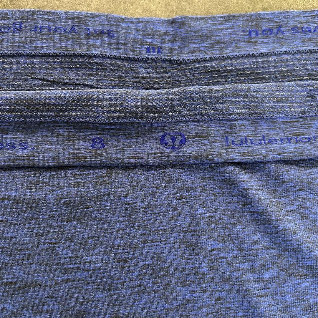 ルルレモン lululemon ヨガウェア サイズ8 Lサイズ ネイビー