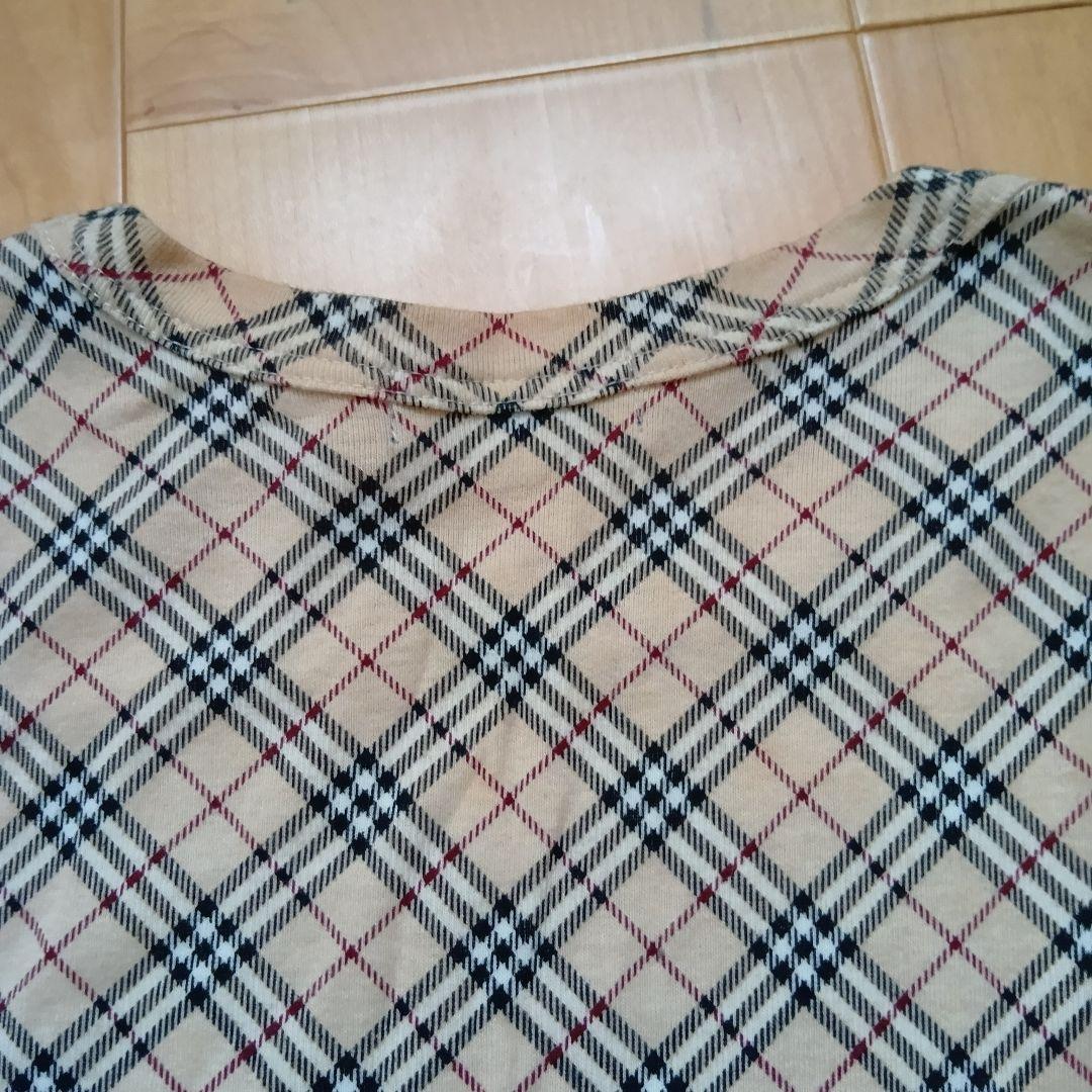 【極美品】バーバリーブルーレーベル ノバチェック Tシャツ ホースロゴ 38 M