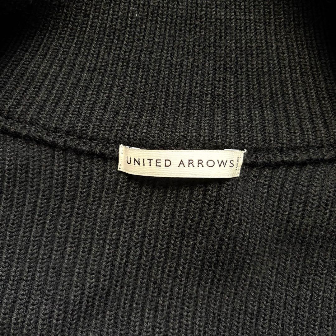 ユナイテッドアローズ ドライバーズニット フルジップアップニットジャケット M