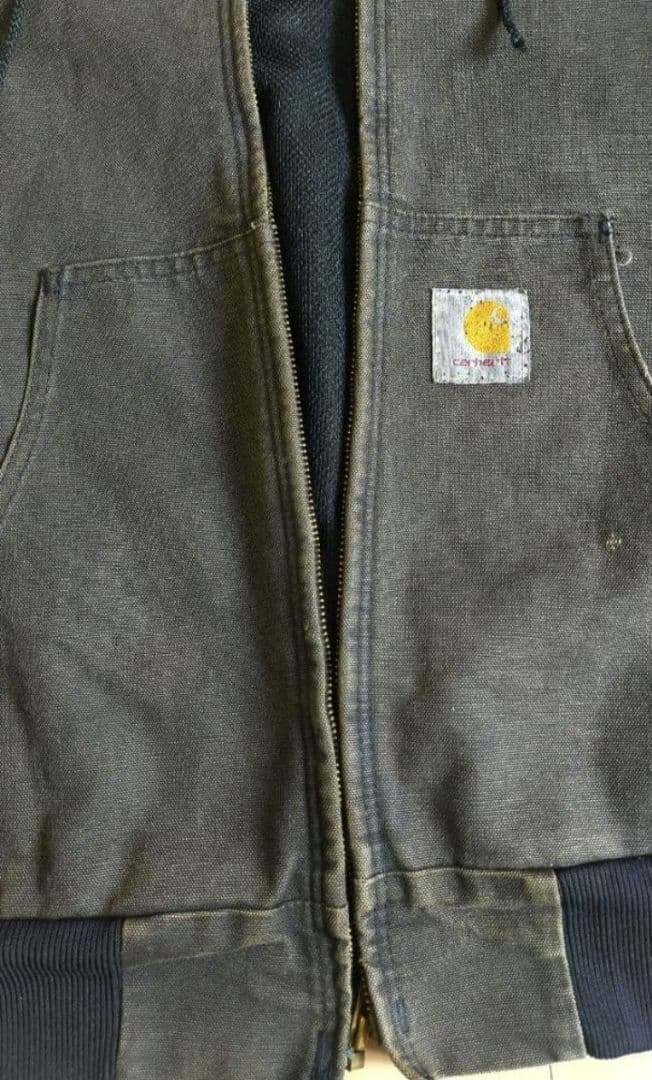 【鬼フェード】90s Carhartt アクティブジャケット USA製J131