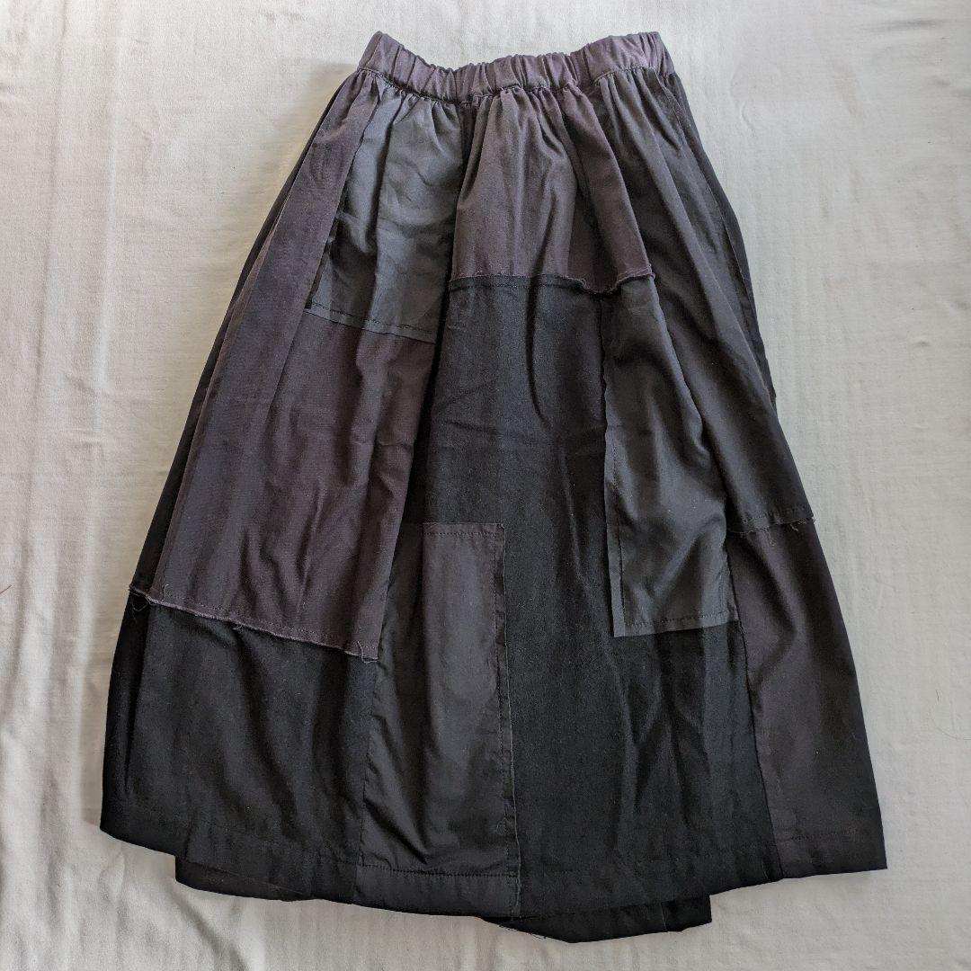 Comme des Garçons ブラック フレアスカート XS