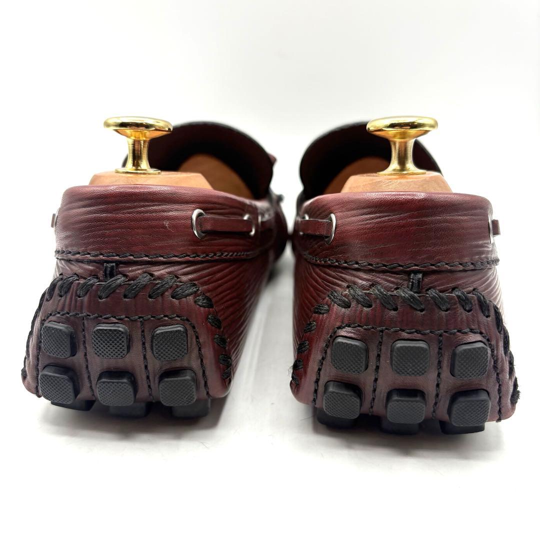 LOUIS VUITTON エピ デッキシューズ ドライビング 【8.5】 茶