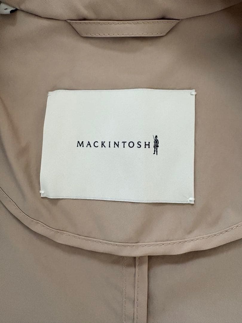美品　マッキントッシュ　ハンビー　ノーカラーコート