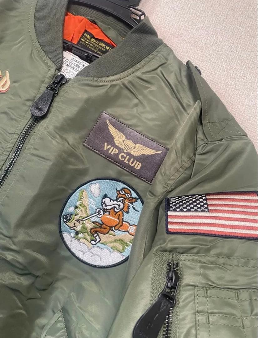 U.S.AIR FORCE エアフォース ジャケット オリーブグリーン　X L
